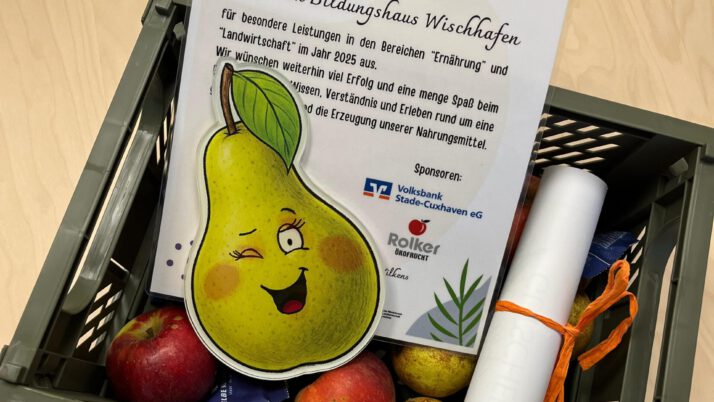 Unsere Kita bei der Auszeichnungsveranstaltung des Landvolks Niedersachsen